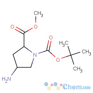 CAS No:121148-00-3 1-O-tert-butyl 2-O-methyl (2S,4R)-4-aminopyrrolidine-1,2-dicarboxylate