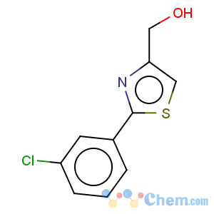 CAS No:121202-20-8 4-Thiazolemethanol,2-(3-chlorophenyl)-