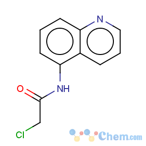 CAS No:121221-08-7 Acetamide,2-chloro-N-5-quinolinyl-