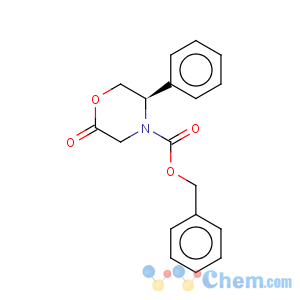 CAS No:121269-46-3 4-Morpholinecarboxylicacid, 2-oxo-5-phenyl-, phenylmethyl ester, (5R)-