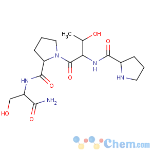 CAS No:121269-85-0 N-(1-amino-3-hydroxy-1-oxopropan-2-yl)-1-[3-hydroxy-2-(pyrrolidine-2-<br />carbonylamino)butanoyl]pyrrolidine-2-carboxamide