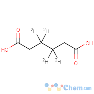 CAS No:121311-78-2 Hexanedioic-3,3,4,4-d4acid (9CI)