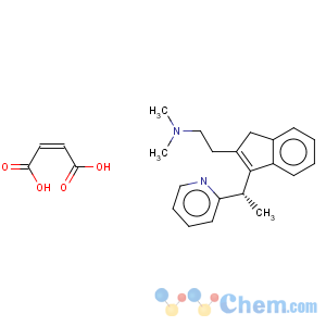 CAS No:121367-05-3 1H-Indene-2-ethanamine,N,N-dimethyl-3-[(1S)-1-(2-pyridinyl)ethyl]-