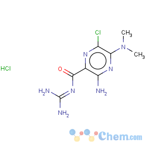 CAS No:1214-79-5 2-Pyrazinecarboxamide,3-amino-N-(aminoiminomethyl)-6-chloro-5-(dimethylamino)-