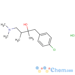 CAS No:1215-83-4 1-(4-chlorophenyl)-4-(dimethylamino)-2,<br />3-dimethylbutan-2-ol