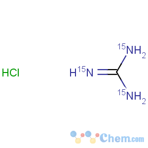 CAS No:121616-39-5 Guanidine-15N3,monohydrochloride (9CI)