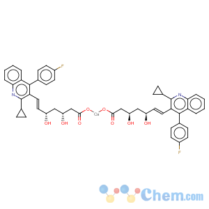 CAS No:121659-03-8 6-Heptenoic acid,7-[2-cyclopropyl-4-(4-fluorophenyl)-3-quinolinyl]-3,5-dihydroxy-