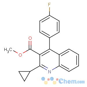 CAS No:121659-86-7 methyl 2-cyclopropyl-4-(4-fluorophenyl)quinoline-3-carboxylate