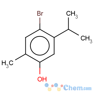 CAS No:121665-99-4 Phenol,4-bromo-2-methyl-5-(1-methylethyl)-