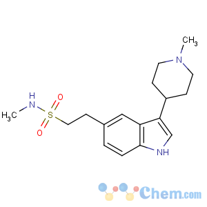 CAS No:121679-13-8 N-methyl-2-[3-(1-methylpiperidin-4-yl)-1H-indol-5-yl]ethanesulfonamide
