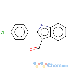 CAS No:1217-83-0 1H-Indole-3-carboxaldehyde,2-(4-chlorophenyl)-