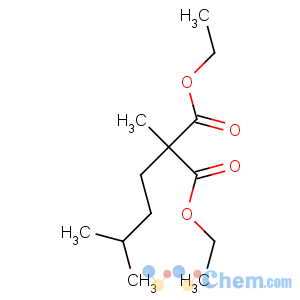 CAS No:121823-85-6 diethyl 2-methyl-2-(3-methylbutyl)propanedioate