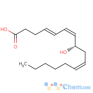 CAS No:121842-79-3 4,6,10-Hexadecatrienoicacid, 8-hydroxy-, [S-(E,Z,Z)]- (9CI)