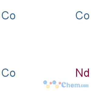 CAS No:12187-43-8 cobalt, compound with neodymium (3:1)