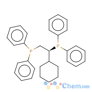CAS No:121902-86-1 Phosphine,[(1S)-1-cyclohexyl-2-(diphenylphosphino)ethyl]diphenyl-