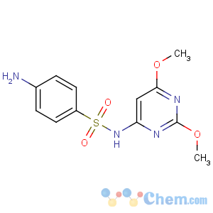 CAS No:122-11-2 4-amino-N-(2,6-dimethoxypyrimidin-4-yl)benzenesulfonamide