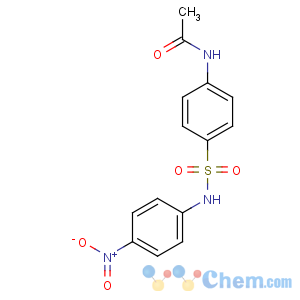 CAS No:122-16-7 N-[4-[(4-nitrophenyl)sulfamoyl]phenyl]acetamide