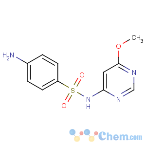 CAS No:1220-83-3 4-amino-N-(6-methoxypyrimidin-4-yl)benzenesulfonamide