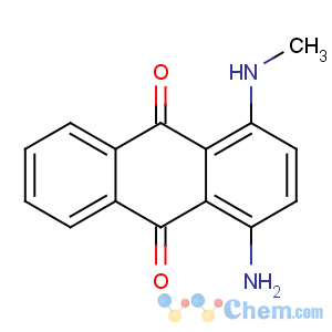 CAS No:1220-94-6 1-amino-4-(methylamino)anthracene-9,10-dione