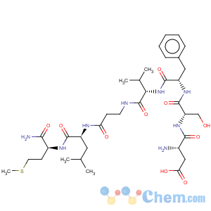 CAS No:122063-01-8 L-Methioninamide, L-a-aspartyl-L-seryl-L-phenylalanyl-L-valyl-b-alanyl-L-leucyl-