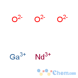 CAS No:12207-22-6 NEODYMIUM GALLIUM OXIDE