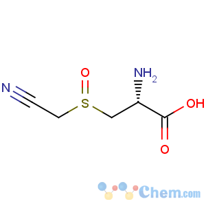 CAS No:122070-95-5 alanine3-(cyanomethylsulfinyl)-l-