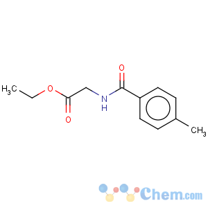 CAS No:122081-29-2 Glycine, N-(4-methylbenzoyl)-, ethyl ester