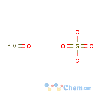 CAS No:12210-47-8 Vanadium,oxo[sulfato(2-)-kO]-,hydrate (1:3) (9CI)