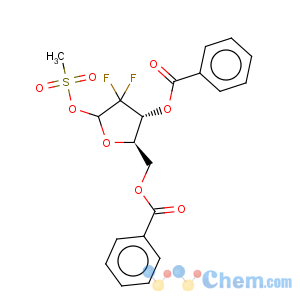 CAS No:12211-11-9 2-Deoxy-2,2-difluoro-D-ribofuranose-3,5-dibenzoate-1-methanesulfonate