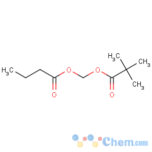 CAS No:122110-53-6 Butanoic acid,(2,2-dimethyl-1-oxopropoxy)methyl ester