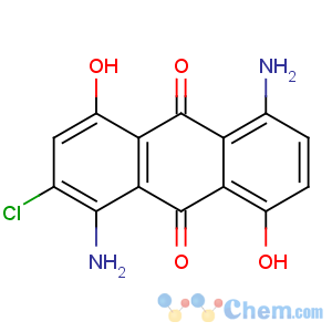 CAS No:12217-79-7 1,5-diamino-2-chloro-4,8-dihydroxyanthracene-9,10-dione