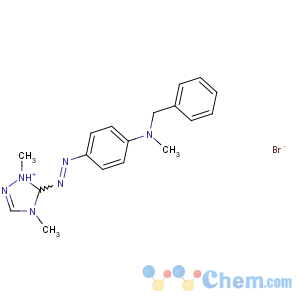 CAS No:12221-69-1 N-benzyl-4-[(1,4-dimethyl-1,5-dihydro-1,2,<br />4-triazol-1-ium-5-yl)diazenyl]-N-methylaniline