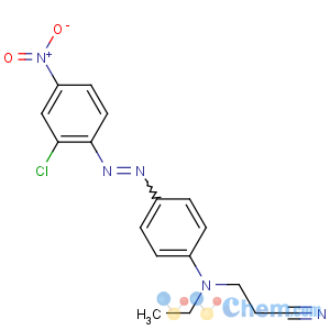 CAS No:12223-35-7 3-[4-[(2-chloro-4-nitrophenyl)diazenyl]-N-ethylanilino]propanenitrile