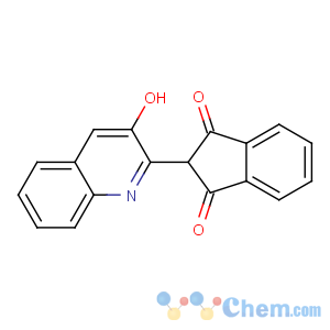 CAS No:12223-85-7 2-(3-hydroxyquinolin-2-yl)indene-1,3-dione