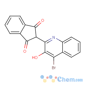 CAS No:12223-86-8 2-(4-bromo-3-hydroxyquinolin-2-yl)indene-1,3-dione