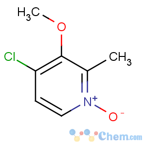 CAS No:122307-41-9 4-chloro-3-methoxy-2-methyl-1-oxidopyridin-1-ium