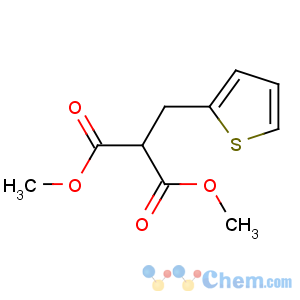 CAS No:122308-25-2 dimethyl 2-(thiophen-2-ylmethyl)propanedioate