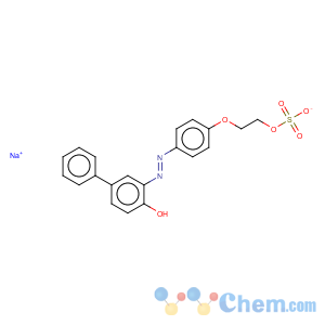 CAS No:12235-21-1 sodium 2-[4-[(4-hydroxybiphenyl-3-yl)azo]phenoxy]ethyl sulphate