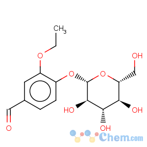 CAS No:122397-96-0 Benzaldehyde,3-ethoxy-4-(b-D-glucopyranosyloxy)-