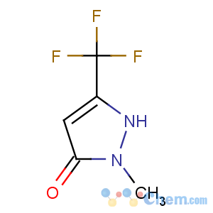 CAS No:122431-37-2 2-methyl-5-(trifluoromethyl)-1H-pyrazol-3-one