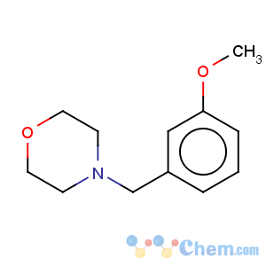 CAS No:122439-14-9 Morpholine,4-[(3-methoxyphenyl)methyl]-
