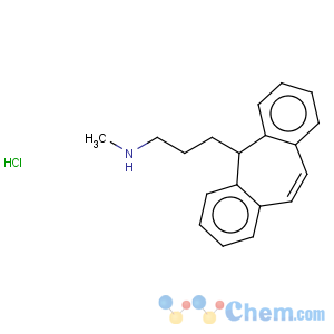 CAS No:1225-55-4 5H-Dibenzo[a,d]cycloheptene-5-propanamine,N-methyl-, hydrochloride (1:1)