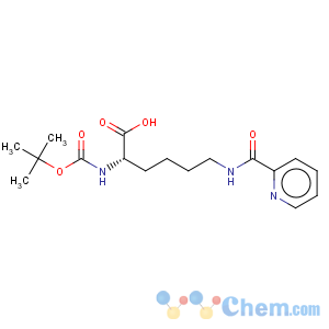 CAS No:122532-80-3 L-Lysine,N2-[(1,1-dimethylethoxy)carbonyl]-N6-(2-pyridinylcarbonyl)-