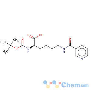 CAS No:122546-52-5 D-Lysine,N2-[(1,1-dimethylethoxy)carbonyl]-N6-(3-pyridinylcarbonyl)-