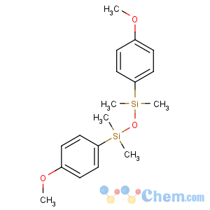 CAS No:122571-17-9 (4-methoxyphenyl)-[(4-methoxyphenyl)-dimethylsilyl]oxy-dimethylsilane