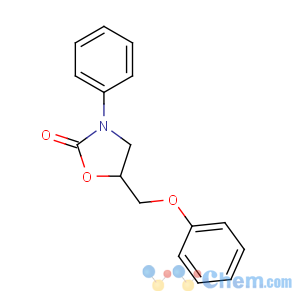 CAS No:1226-26-2 5-(phenoxymethyl)-3-phenyl-1,3-oxazolidin-2-one