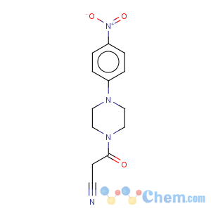 CAS No:122648-74-2 1-Piperazinepropanenitrile,4-(4-nitrophenyl)-b-oxo-