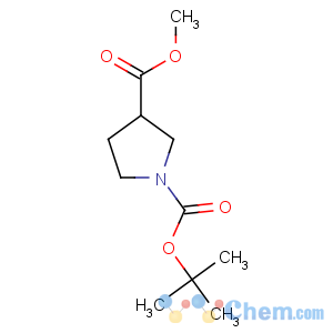 CAS No:122684-33-7 1-O-tert-butyl 3-O-methyl pyrrolidine-1,3-dicarboxylate