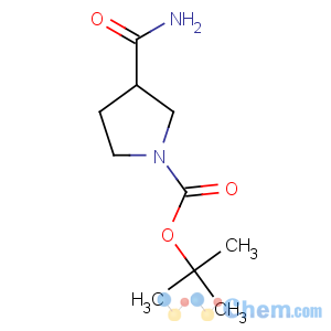 CAS No:122684-34-8 tert-butyl 3-carbamoylpyrrolidine-1-carboxylate
