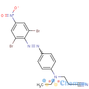 CAS No:12270-45-0 3-[4-[(2,6-dibromo-4-nitrophenyl)diazenyl]-N-ethylanilino]propanenitrile